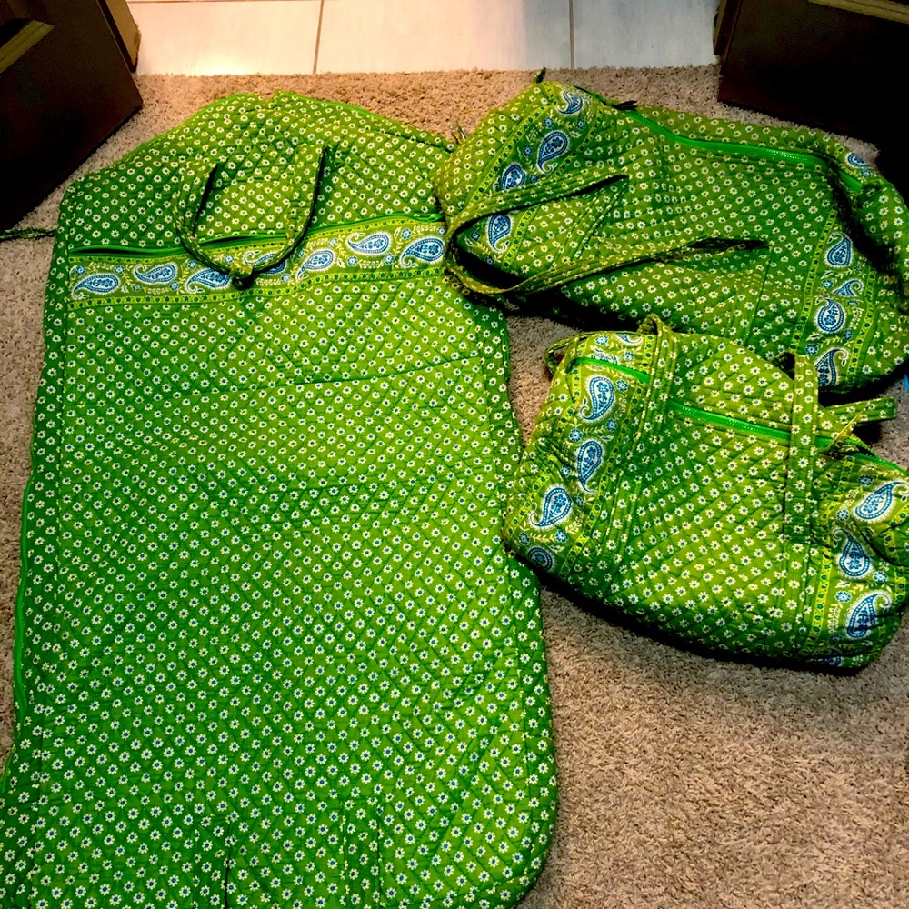 Vera Bradley Set of 3 Luggage